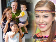 Làng sao - Lý Thanh Thảo "Mùi ngò gai" bất ngờ tái xuất sau thời gian chăm lo tổ ấm với chồng Tây