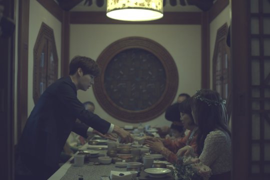Lộ ảnh hiếm hoi trong đám cưới Goo Hye Sun - Ahn Jae Hyun - 3