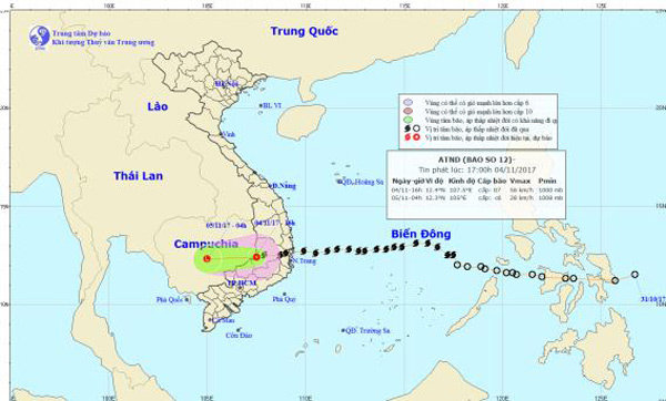 Bão số 12 suy yếu thành áp thấp, Trung và Nam bộ nguy cơ lũ quét do mưa lớn - 1