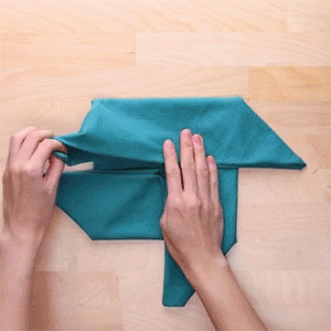 9 cách gấp khăn bày bàn ăn sang chảnh, tuyệt đẹp mà lại siêu dễ - 23