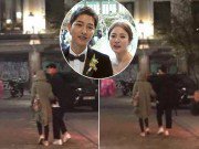 Làng sao - Đi nghỉ trăng mật, Song Hye Kyo liên tục khoác tay Song Joong Ki không rời