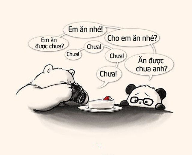 Cười bể bụng với cặp đôi gấu trúc - gấu Bắc Cực dễ thương khắc họa tình yêu cực hài - 10
