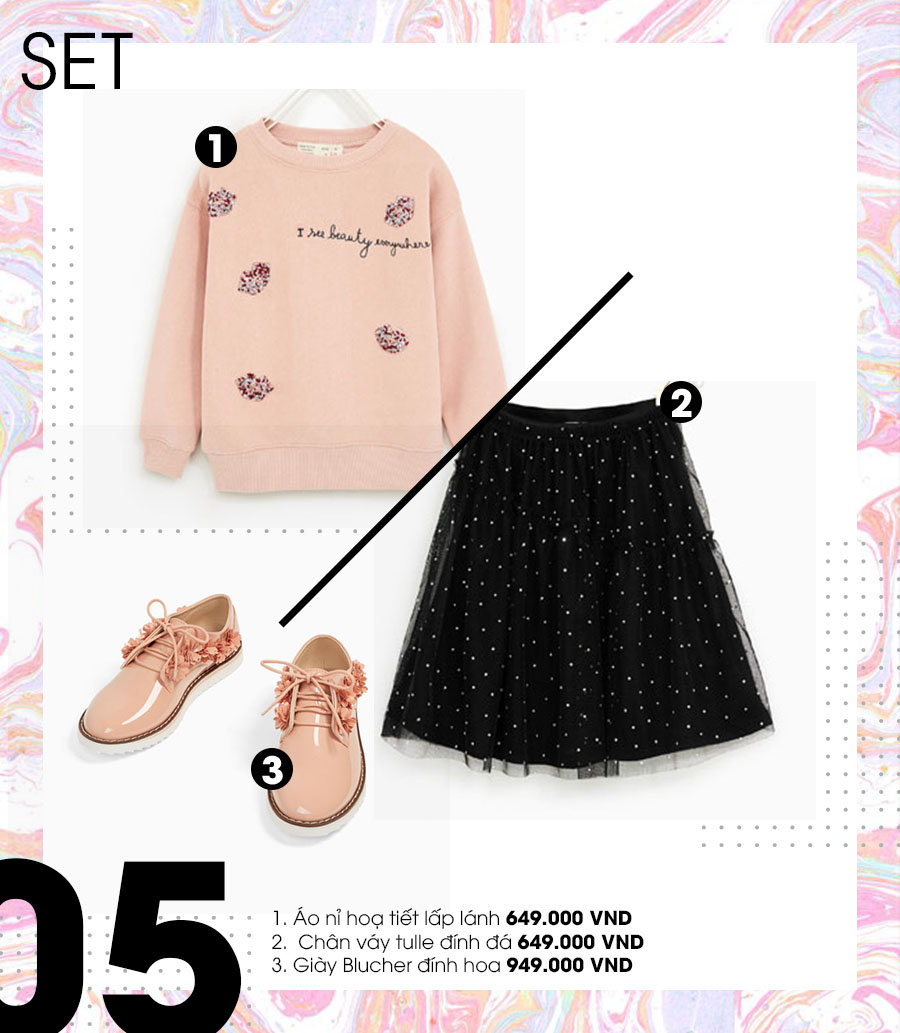 Zara đến Hà Nội, nghía ngay những set đồ dưới 1 triệu đồng này cho công chúa nhỏ thôi! - 5