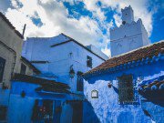 Ảnh đẹp Eva - Chaouen - thành phố của những đám mây màu xanh mơ màng