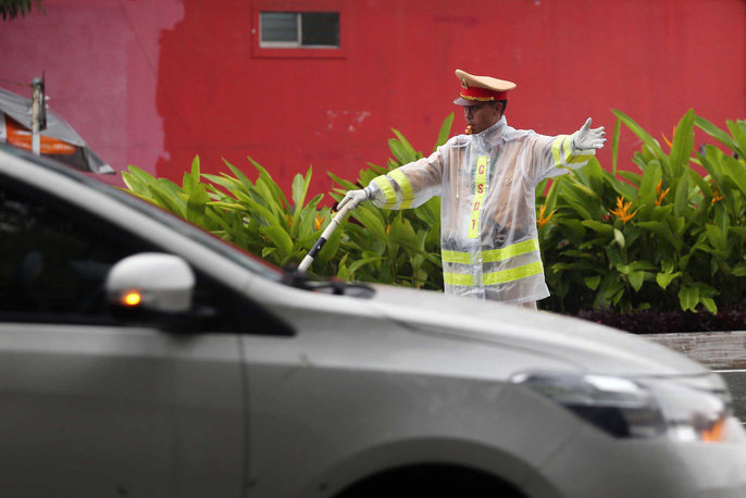 Siêu vận tải C-17 của Tổng thống Donald Trump đáp xuống sân bay Đà Nẵng - 6