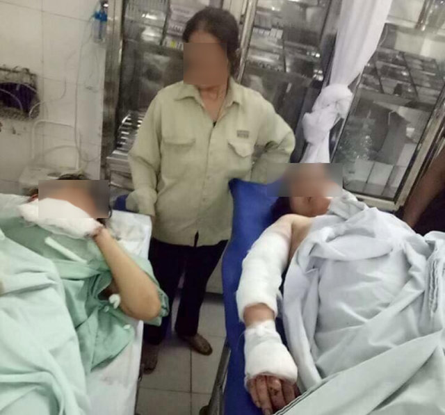 Hà Nội: Chém mẹ và em gái trọng thương vì không được chia đất - 1