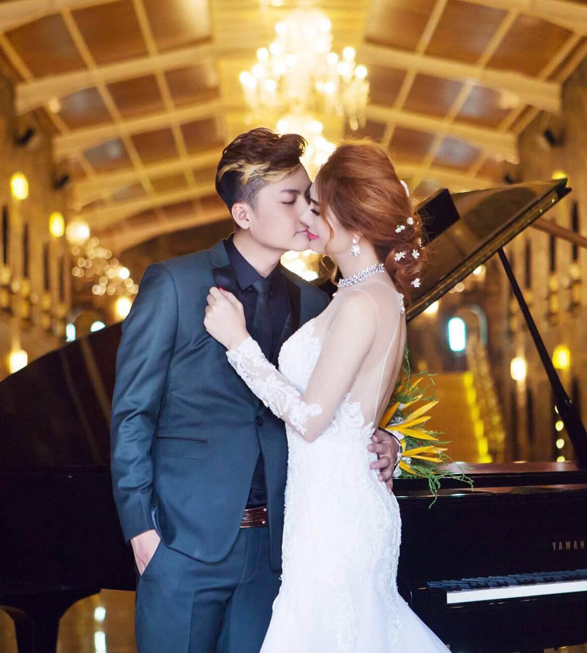 Lâm Khánh Chi: “Tôi sẽ mặc 8 váy cưới đính 10.000 viên pha lê trong hôn lễ tháng 12” - 2