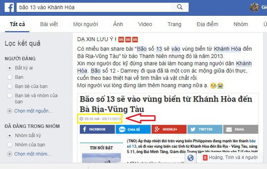 Hậu bão số 12: Tin đồn ác nghiệt làm người dân vùng bão thêm hoang mang - 1