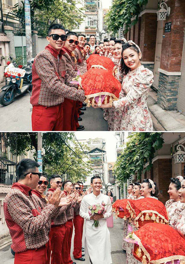 Cô dâu chú rể cùng dàn bê tráp khiến dân mạng phát cuồng với màn “quẩy” 60 năm cuộc đời - 4