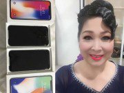 Làng sao - Sao Việt 24h: NSND Hồng Vân sung sướng khi được chồng yêu tặng iPhone X