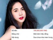 Làng sao - Thủy Tiên chi 100 triệu đồng để ủng hộ đồng bào trong cơn bão Damrey