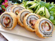 Bếp Eva - Kimbap chiên vừa ngon vừa giòn lại nóng hổi ai ăn cũng thích