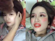 Clip Eva - Cô vợ xinh đẹp biến thành Thị Nở nhờ tài trang điểm của... chồng