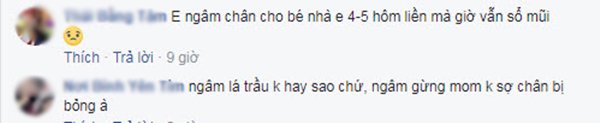 Mẹ bỉm sữa truyền nhau cách ngâm chân nước gừng trị ho cho con: Bác sĩ nói gì? - 5