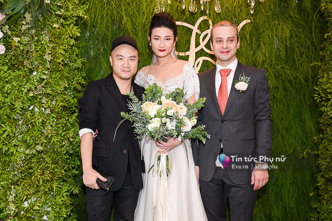 Mẹ con Xuân Lan, vợ chồng Lê Thuý đến mừng đám cưới Kha Mỹ Vân và chồng Tây - 12