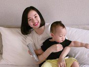 Làm mẹ - Những bức ảnh khẳng định Ly Kute là bà mẹ đơn thân cực khéo chăm con