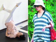 Bà bầu - Sao Hoa ngữ mang bầu: Người mặc kệ thân hình sồ sề, kẻ ngày đêm tập luyện giữ dáng