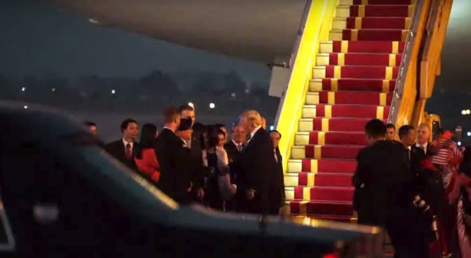 Tổng thống Mỹ Donald Trump đã đến Hà Nội - 3
