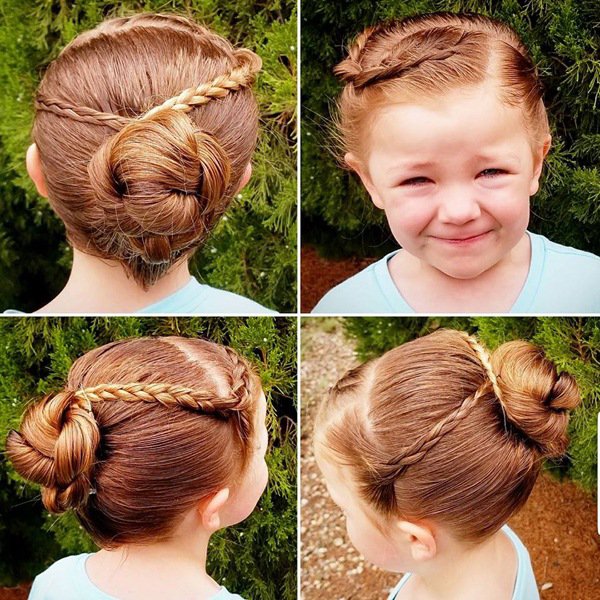 Bé gái nổi bật nhất MXH nhờ kiểu tóc tết hình ngôi sao amp;#34;khổng lồamp;#34; trên đầu - 2