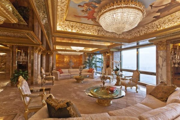 amp;#34;Cung điện trên khôngamp;#34; dát vàng choáng ngợp của Tổng thống Mỹ Donald Trump - 1