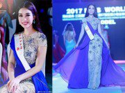 Thời trang - Đỗ Mỹ Linh bứt phá ngoạn mục, đứng đầu bảng bình chọn Miss World 2017