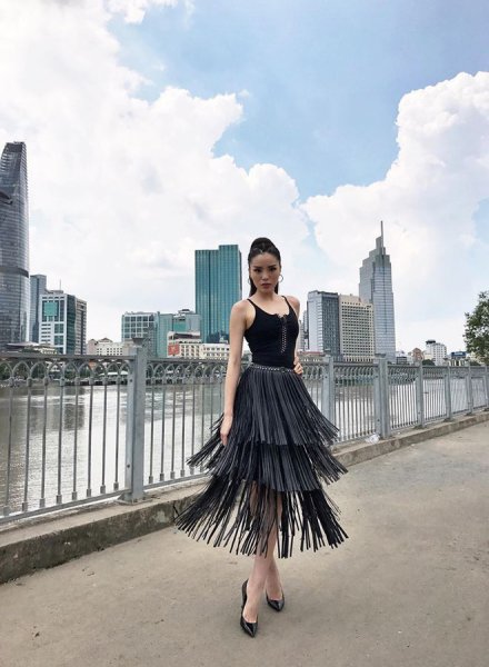 Hoa hậu Kỳ Duyên - nhân tố bí ẩn đáng gờm nhất cuộc chiến váy áo The Look - 8