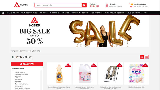 Hobies.vn – Điểm đến mới cho những shopper sành điệu - 3