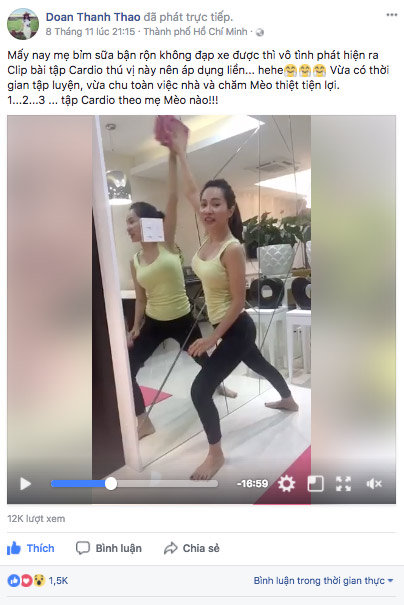 Vì sao clip “tập cardio cải biên từ việc nhà” cho các mẹ bỉm sữa nổi tiếng nhanh không tưởng? - 3