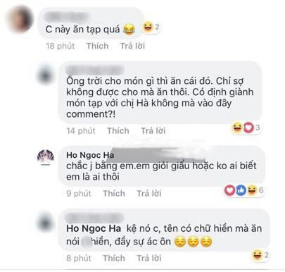 Bị anti-fan bình luận amp;#34;Chị này ăn tạp quáamp;#34;, Hồ Ngọc Hà đanh thép đáp trả - 2