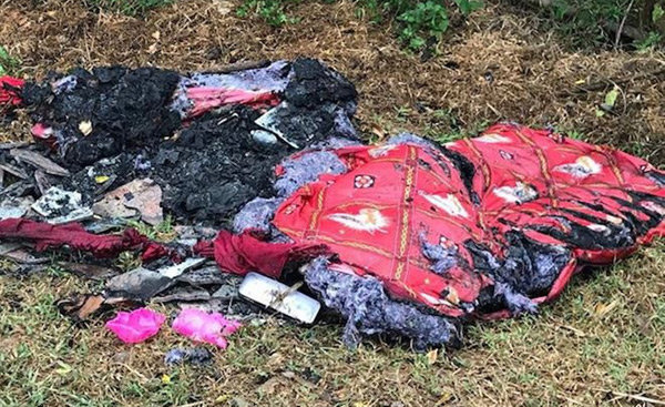 Mẹ cắm sạc pin điện thoại rồi cùng con nhỏ đi thể dục, sạc nổ thiêu rụi cả căn nhà - 2