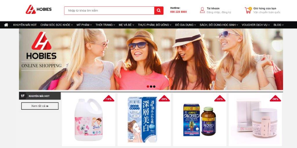 Hobies.vn – Điểm đến mới cho những shopper sành điệu - 1