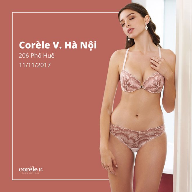 Corèle V. phố Huế - đem nội y chuẩn Pháp đến với quý cô Hà thành - 1