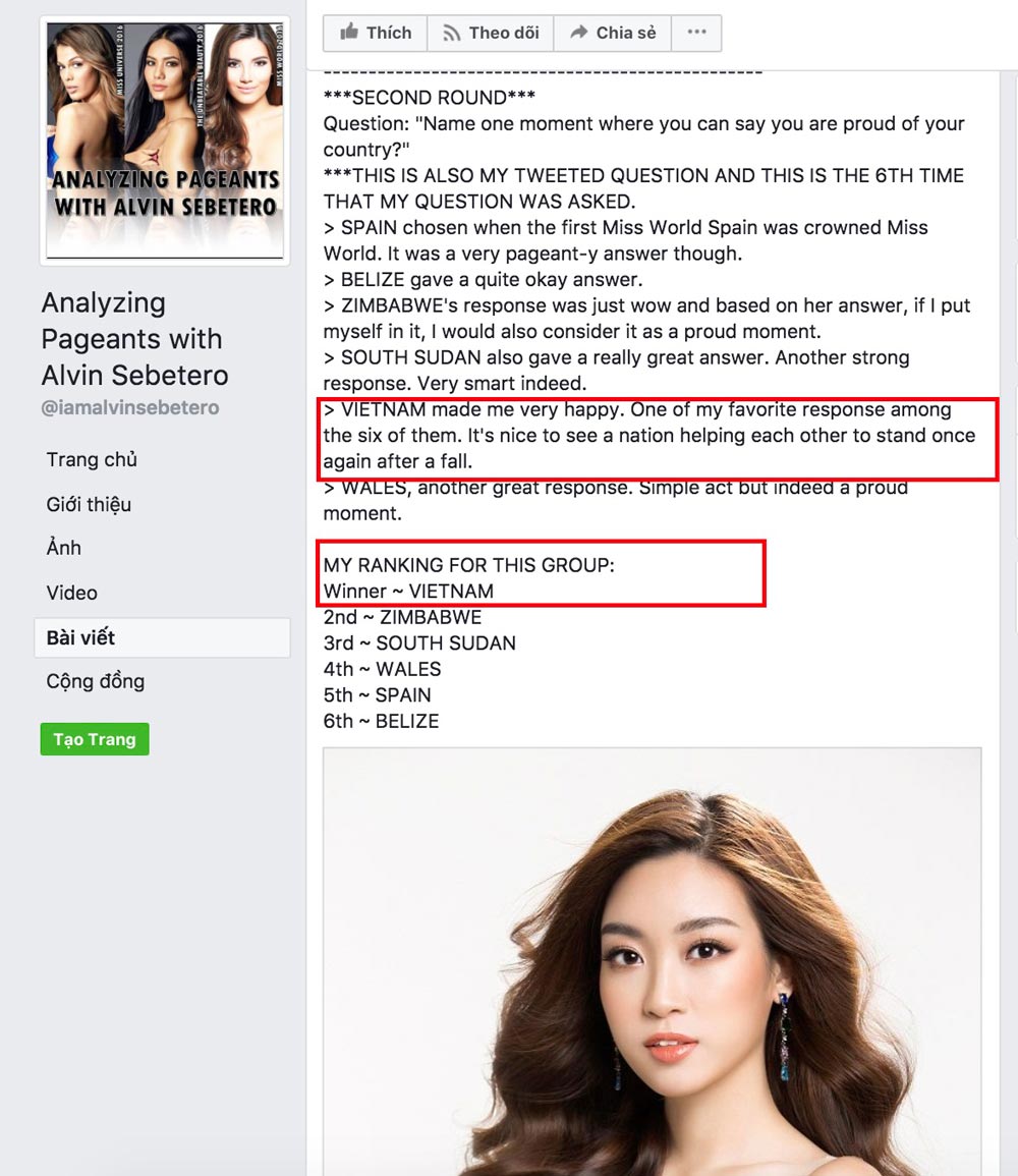 Đỗ Mỹ Linh được chuyên gia đình đám dự đoán thắng phần thi đối đầu tại Miss World - 3