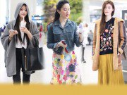 Thời trang - Học sao Hoa ngữ mặc đồ đơn giản mà vẫn nổi bần bật ngày lạnh