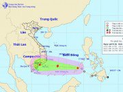 Tin tức - Tin mới: Áp thấp nhiệt đới giật cấp 9 sắp mạnh lên thành bão, hướng thẳng Nam Bộ