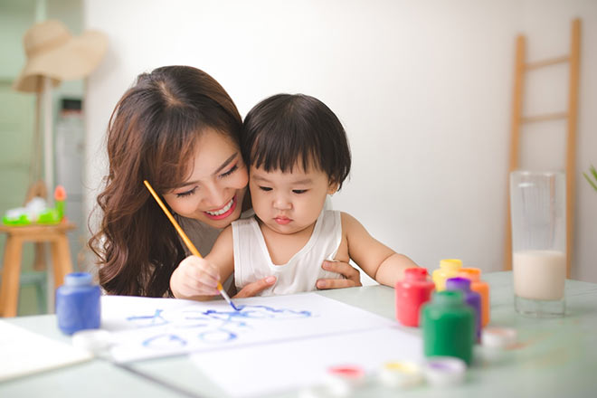 Mẹ chia sẻ bí quyết chăm con thoát nhanh suy dinh dưỡng, thấp còi - 2