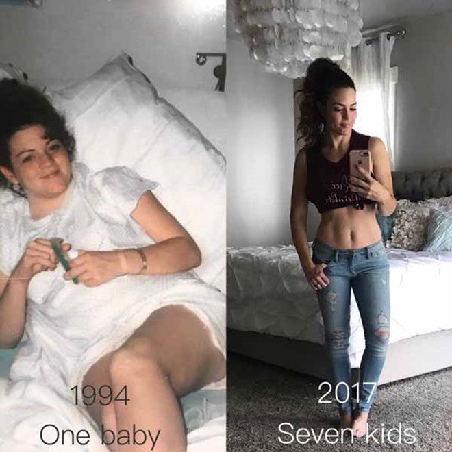 Bạn sẽ không tin đây thật sự là thân hình của một bà mẹ đã sinh tới 7 đứa con! - 4