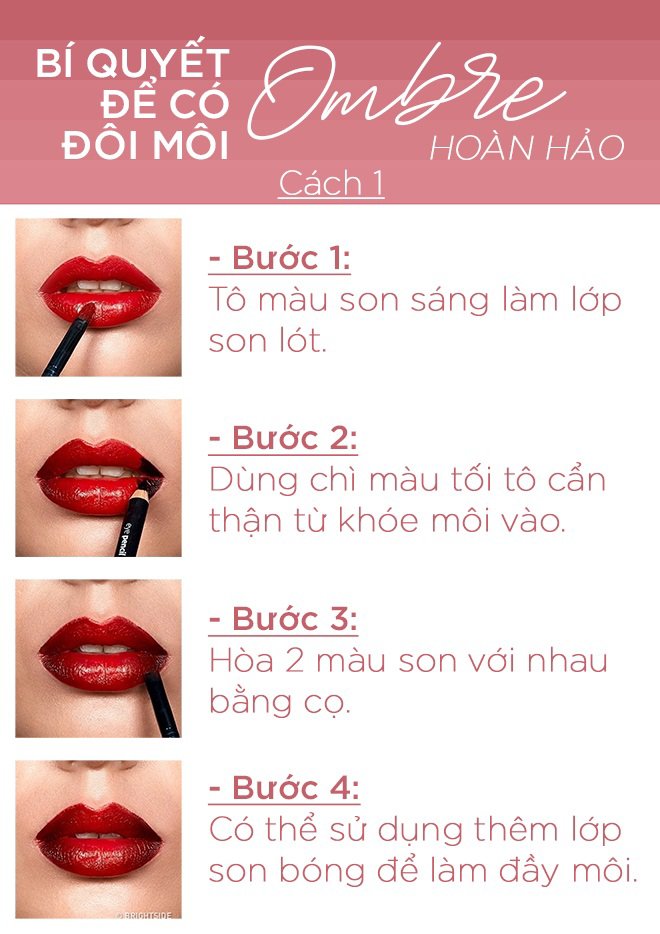 Bí kíp đánh môi ombre hoàn hảo cho ngày đông càng thêm rực rỡ! - 2