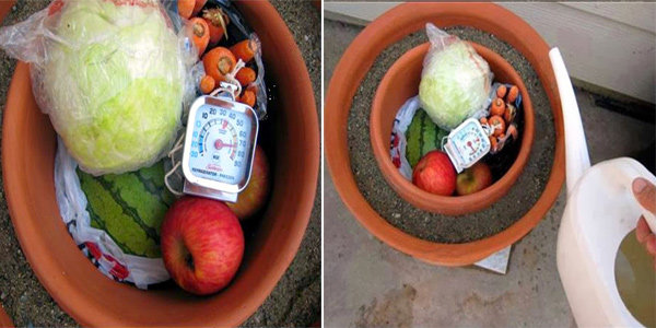 Kì lạ chiếc amp;#34;tủ lạnhamp;#34; không cần cắm điện vẫn giữ thực phẩm tươi ngon gấp 9 lần bình thường - 1