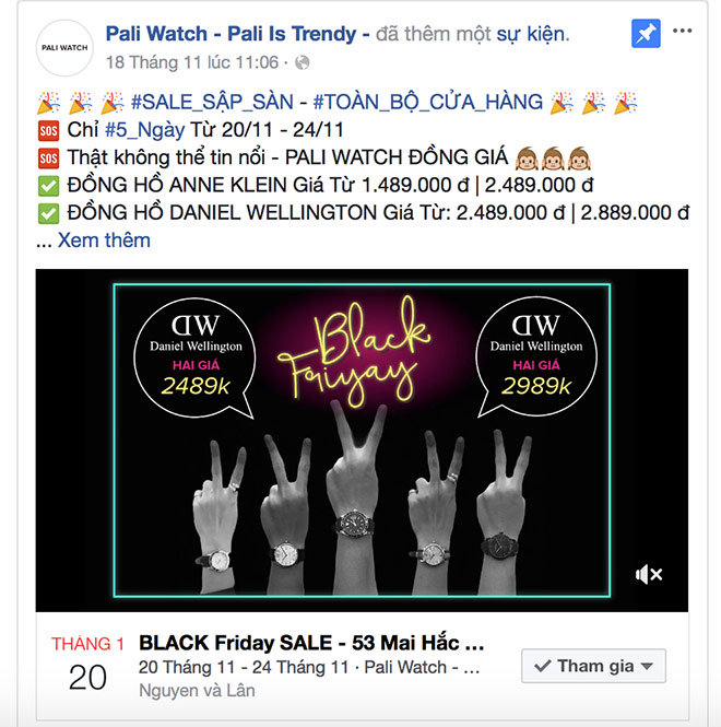 Black Friday Đến Việt Nam vào ngày 21/11/2017 - 2