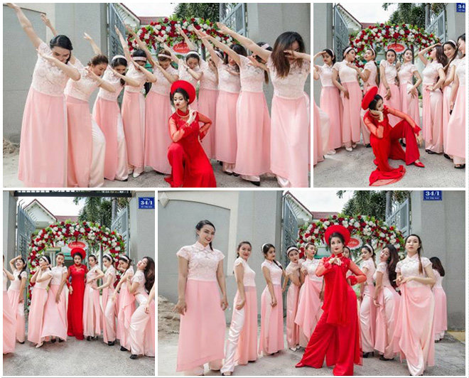 Cô dâu cùng dàn bê tráp nổi rần rần sau một đêm nhờ clip nhảy amp;#34;Cô Ba Sài Gònamp;#34; - 5