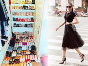 Thời trang - Phạm Hương khoe tủ giày, người hâm mộ thiết tha xin thanh lý vì quá đẹp