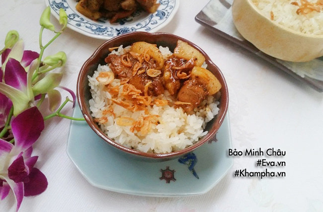 Xôi thịt dẻo ngon, đậm đà chắc dạ cho bữa sáng - 6