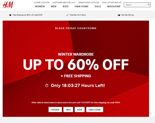 SOWON, Hamp;M, Aldo - những thương hiệu được mong đợi nhất Black Friday - 2