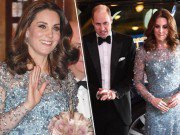 Làng sao - Công nương Kate Middleton thể hiện đẳng cấp, khoe bụng bầu 4 tháng đẹp xuất chúng