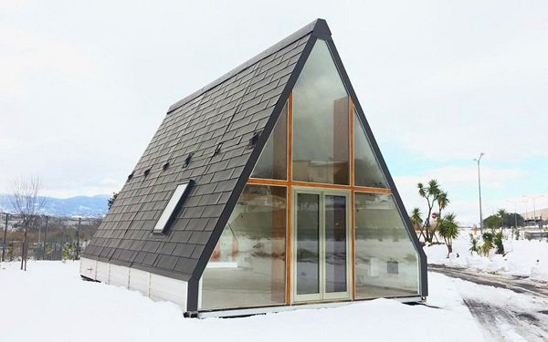 chang ai ngo ngoi nha 2 tang “sang chanh” nay chi mat 6 tieng xay dung - 2