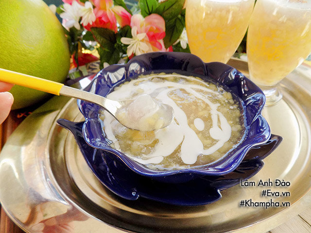 Chè bưởi thập cẩm dai giòn thơm ngon ai ăn cũng thích