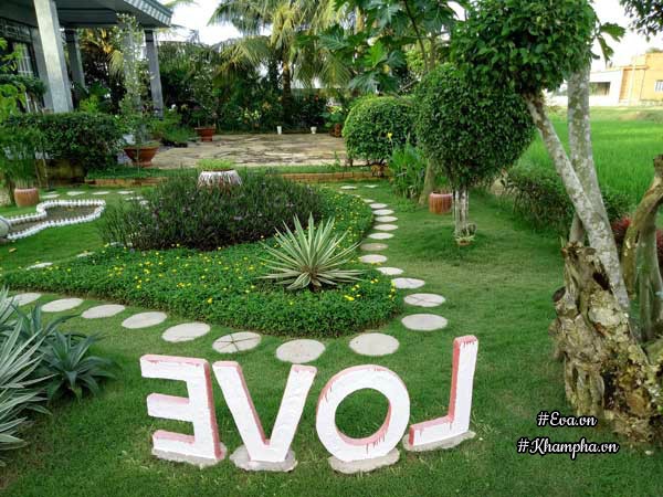 2 thang "tu tay lam het", 9x tay ninh bien manh dat trong thanh khu vuon dep nhu cong vien - 19