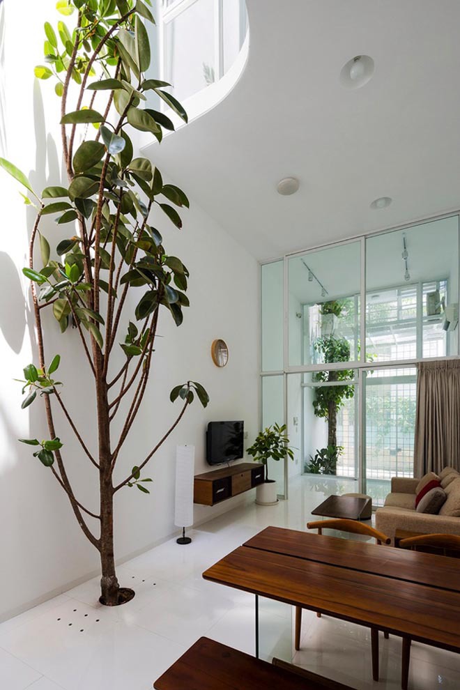 Thiết kế kiểu mới khiến nhà ống mặt phố ở Sài Gòn thoáng đãng đẹp mê li - 13