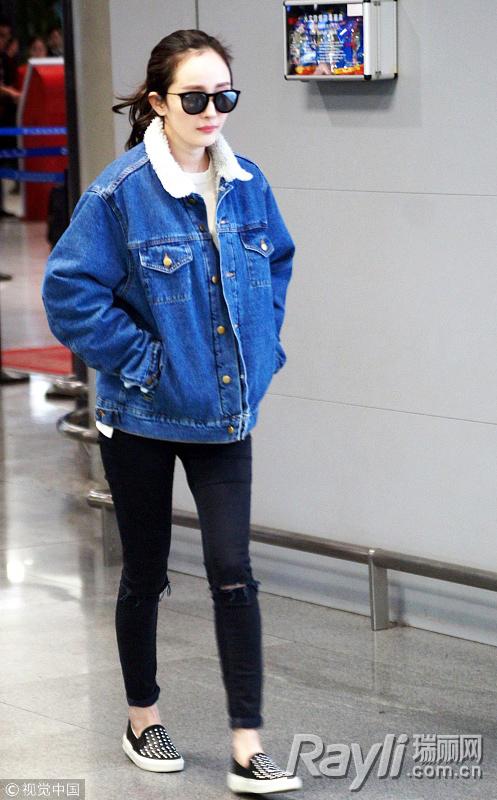 Mùa đông, áo khoác bò từ Á sang Âu nhìn đâu cũng thấy - 12